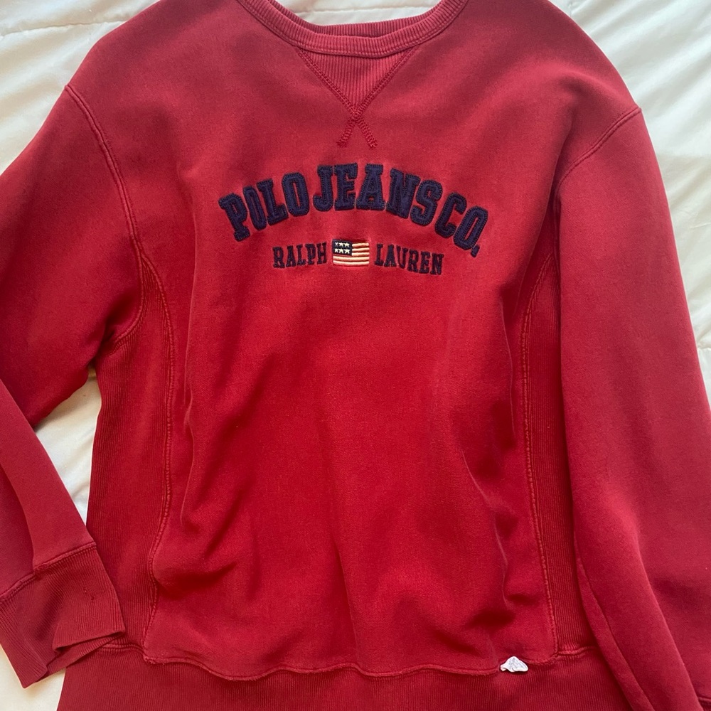 Vintage Polo Sweatshirt